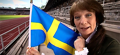Evas superkoll - svenska flaggan - filmbild