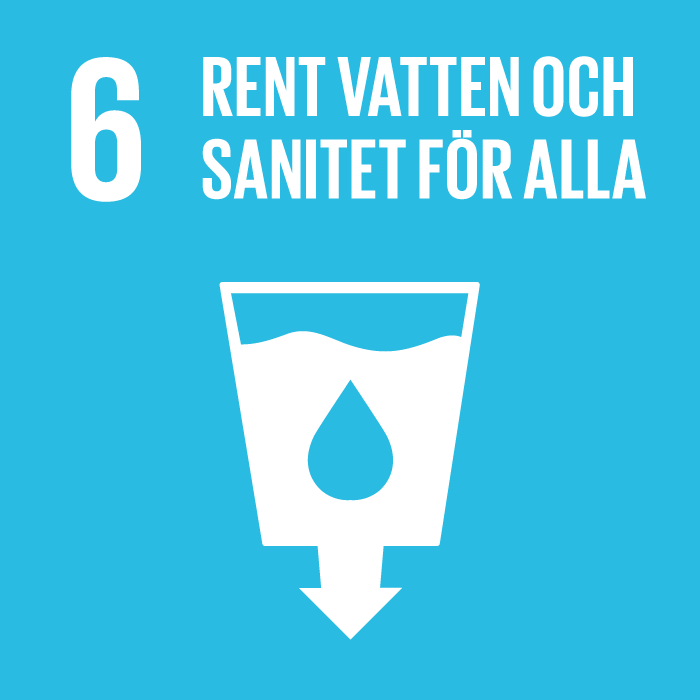 Globala målen 6 - rent vatten och sanitet för alla